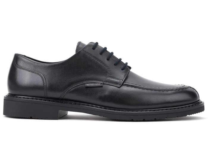 Mephisto PHOEBUS Men's Laceshoe - Hand Made - Black